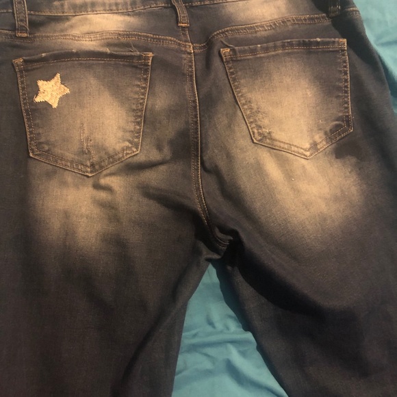 RAMPAGE SKINNY JEANS - Picture 2 of 6